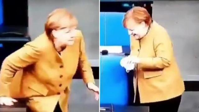 Merkel harron maskën në foltoren e Bundestagut, shikoni reagimin