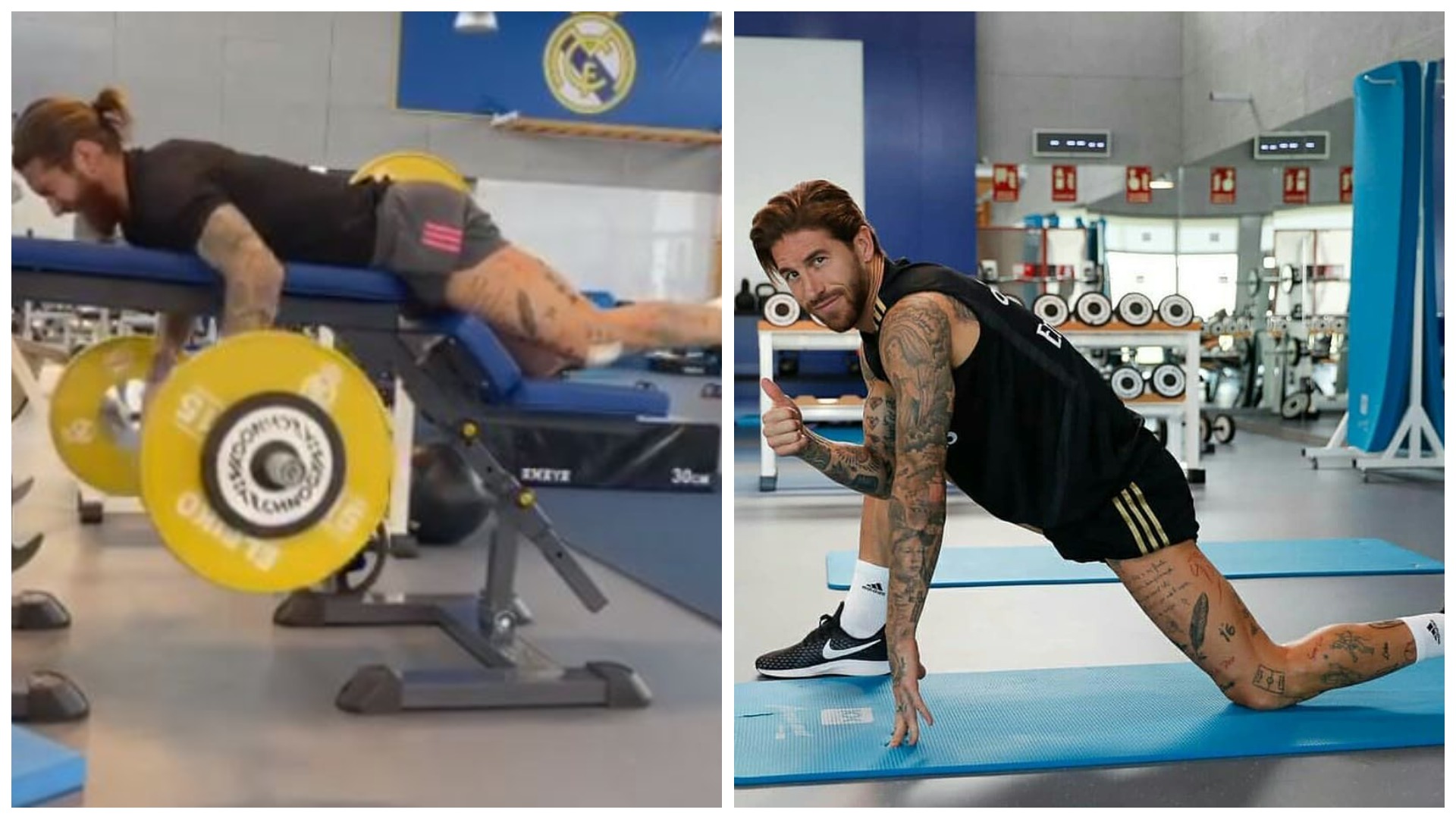 VIDEO/ Një “bishë” e vërtetë, Sergio Ramos vazhdon rikuperimin nga palestra