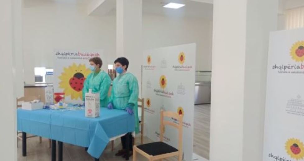 Covid vaccination starts in Gjirokastra