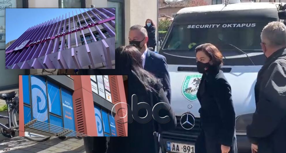 Yuri Kim, political meetings at the headquarters of  DP and SP