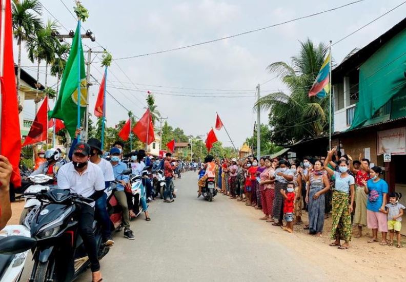 Mianmar, 16 të vrarë gjatë protestave të shtunën