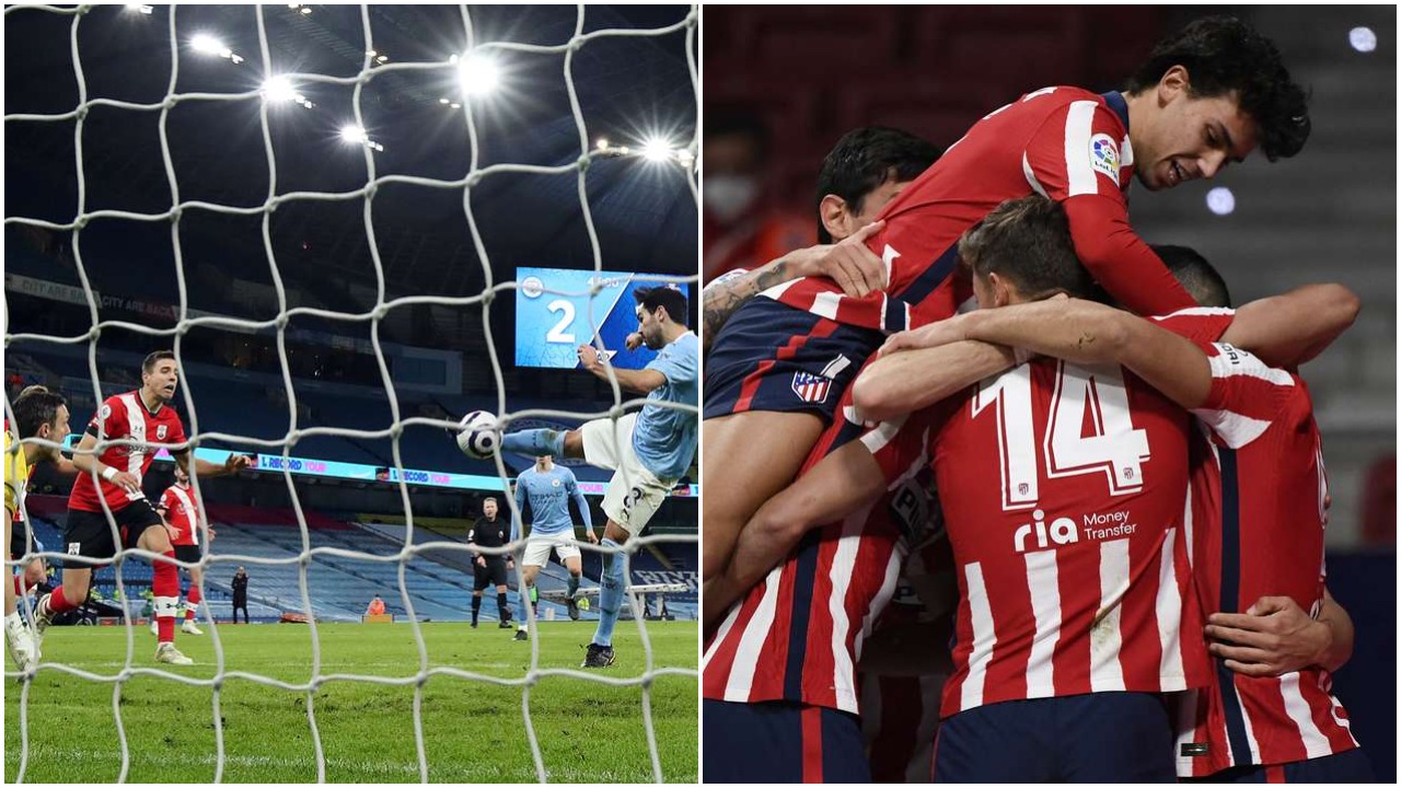 VIDEO/ “Manita” e Manchester City, Atletico triumfon me përmbysje në Spanjë