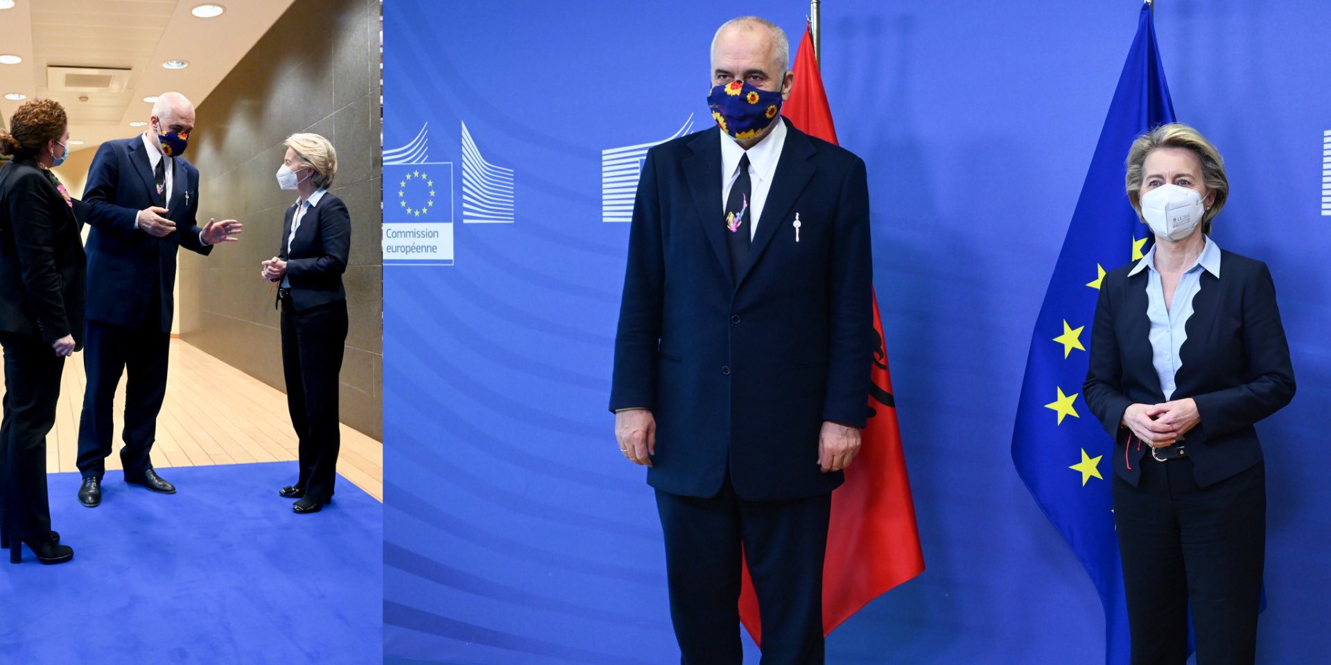 Ursula von der Leyen pas takimit me Ramën: E ardhmja e Shqipërisë është Europa