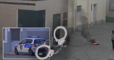 Nuk fitoi në portal, fieraku spërkat me benzinë dhe i vendos zjarrin drejtorisë arsimore