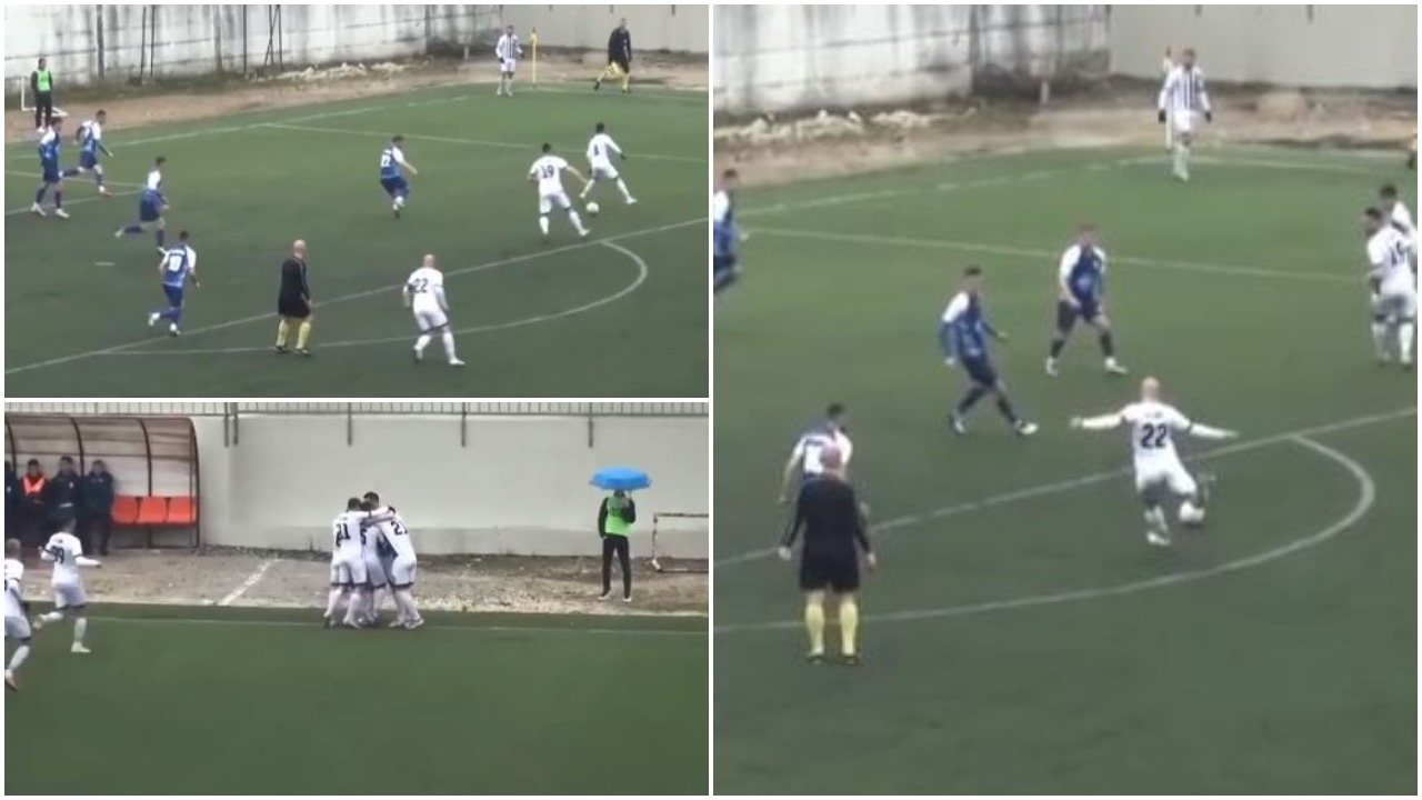 VIDEO/ Skemë perfekte në futbollin dardan, supergol i kapitenit të Lirisë