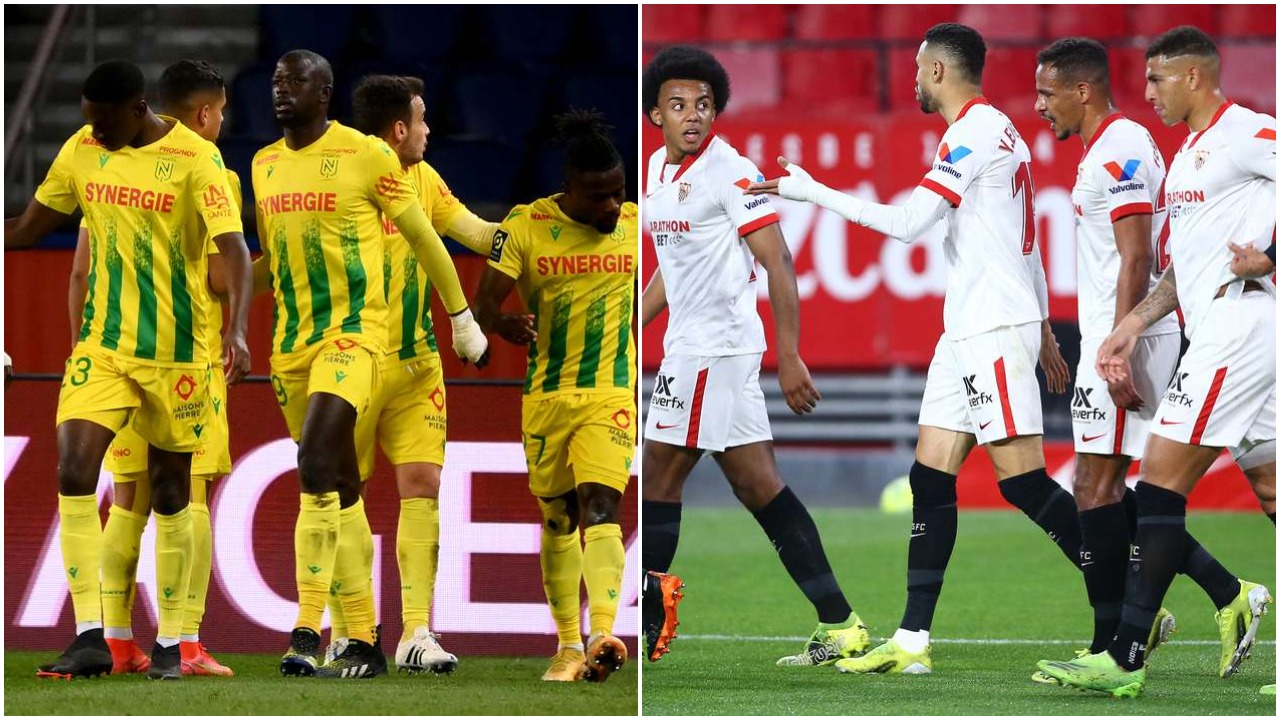 VIDEO/ Nantes befason kampionët e Francës, Sevilla triumfon në derbi