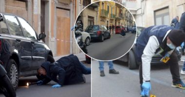 FOTO/ Vrasja e shqiptarit me tre plumba në Bari të Italisë, policia rrethon lagjen ku ndodhi ngjarja