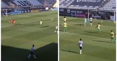 VIDEO/ Nga porta në portë, goli i rrallë i gardianit portugez