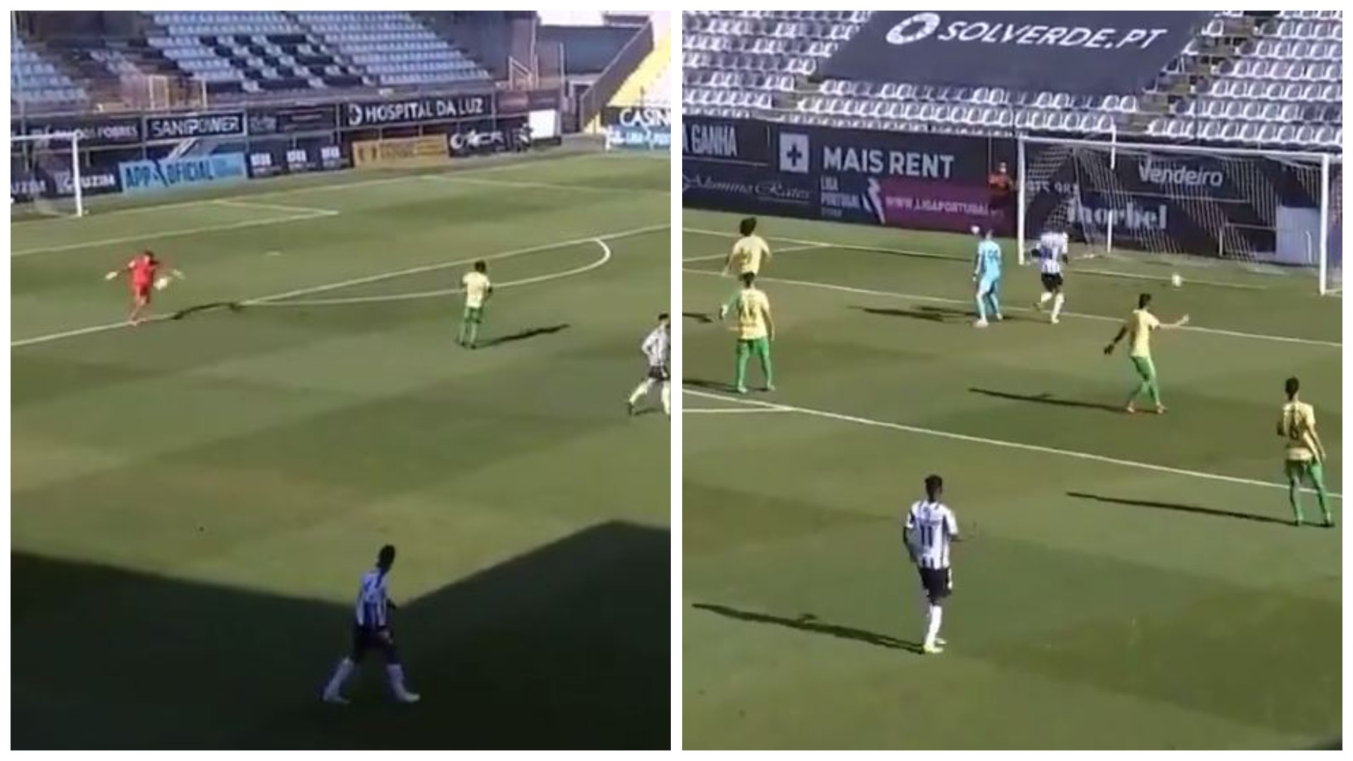 VIDEO/ Nga porta në portë, goli i rrallë i gardianit portugez