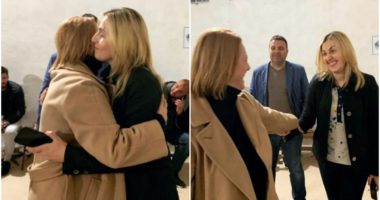 Kandidatja Zhupa u përqafua me ministren Denaj, mjeku: Moj Inë e vogël nuk i jepet dora hajdutit