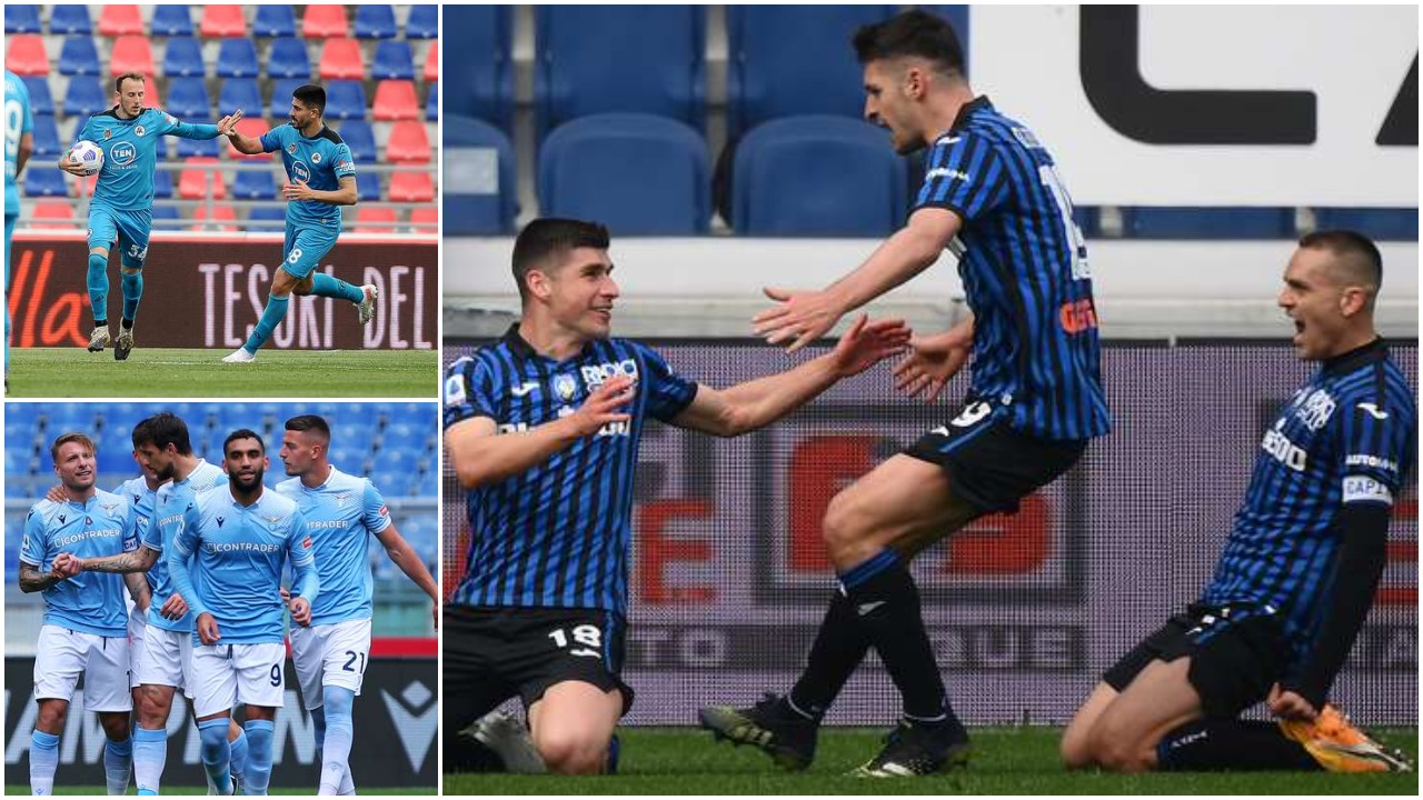 VIDEO/ Atalanta thyen Juventusin, “manita” e Lazios. Festë pa pikë për Ismajlin