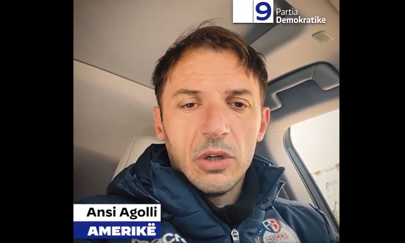 “Ansi Agolli për ndryshim”, futbollisti mbështet Bashën nga Amerika: Dilni votoni