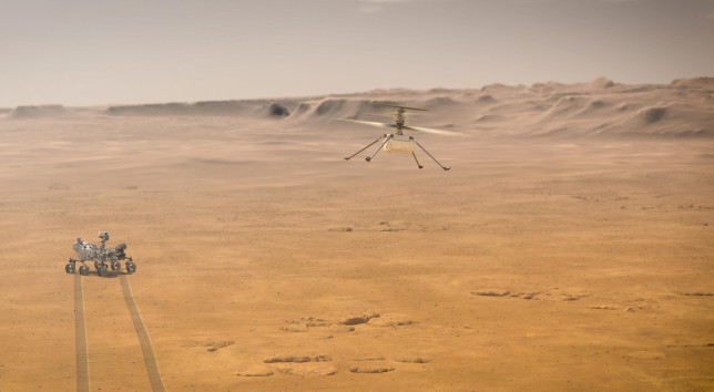 Helikopteri i NASA-s është gati të fluturojë për herë të parë në Mars