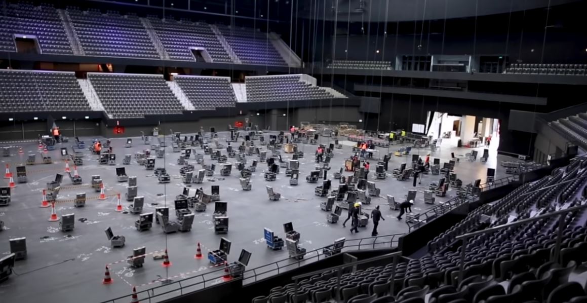 VIDEO/Nis ndërtimi i skenës së Eurovisionit, Holanda tregon çfarë do ndodhë me testet e Covid-19
