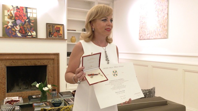 Nderohet me dekoratën “Urdhri i Yllit të Italisë” sopranoja shqiptare Inva Mula