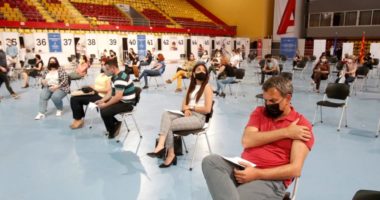 Maqedonia e Veriut vaksinon 100 mijë persona