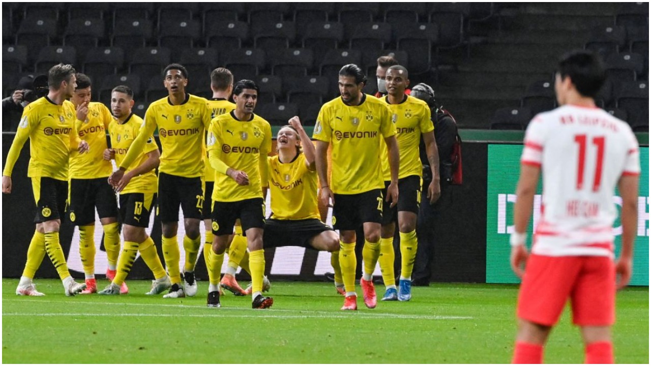 VIDEO/ Dortmund shkëlqen në finalen e Kupës, mposht Leipzigun me “poker”