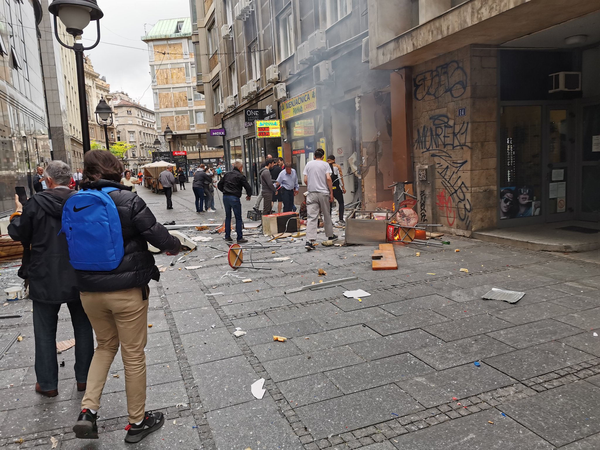 Shpërthen bombola e gazit në një restorant, plagosen pesë persona në Beograd