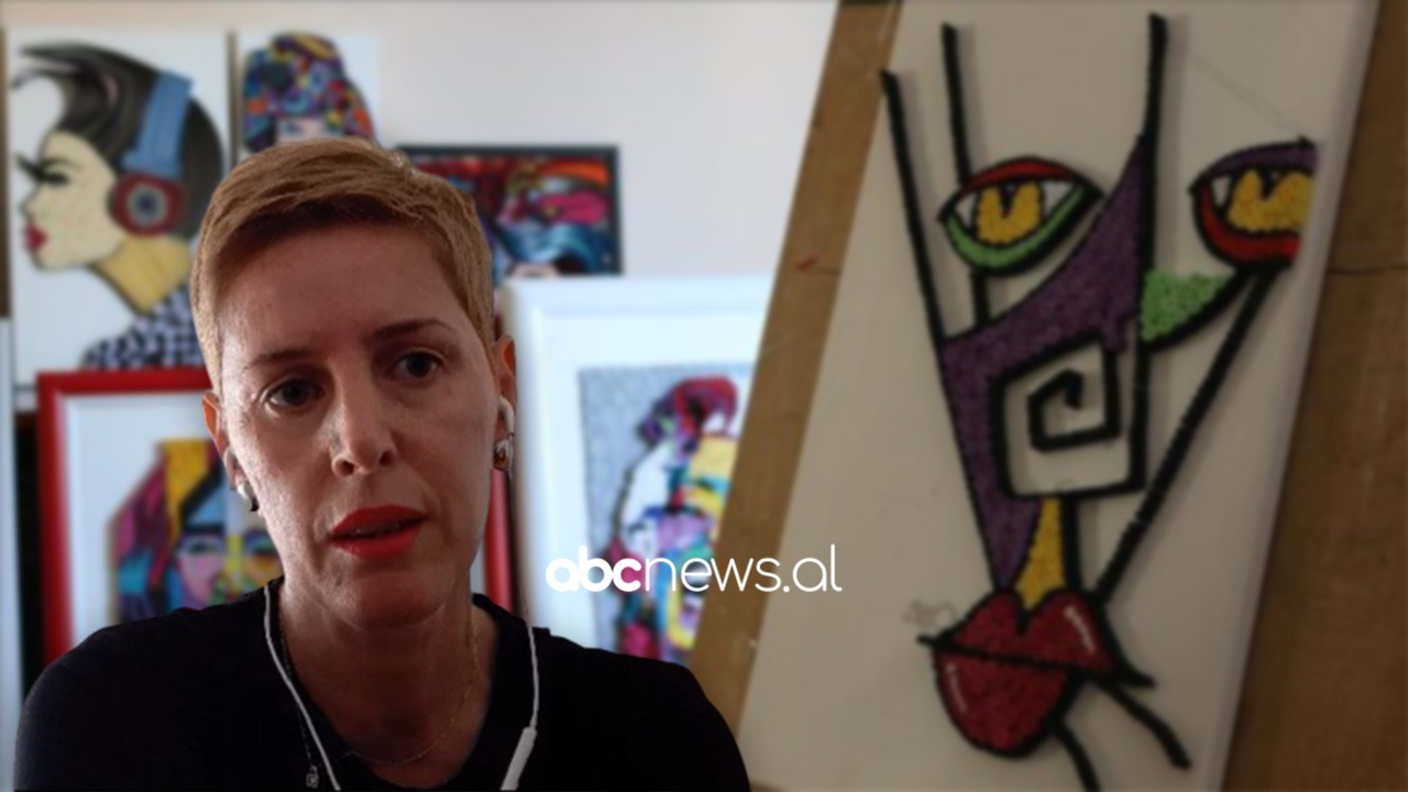 Artistja shqiptare që bën letrën të flas: Gruan e kam paraqitur si një shtyllë të familjes