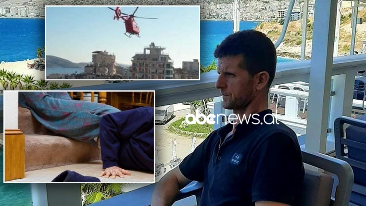 Biznesmeni rrëzohet nga shkallët e hotelit të tij në Sarandë, me helikopter drejt Tiranës