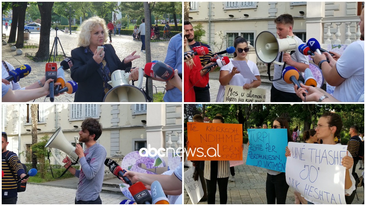 “Nëse sot s’e keni tek dera, keni për ta parë shumë shpejt”, protestë në Shkodër kundër abuzimeve seksuale