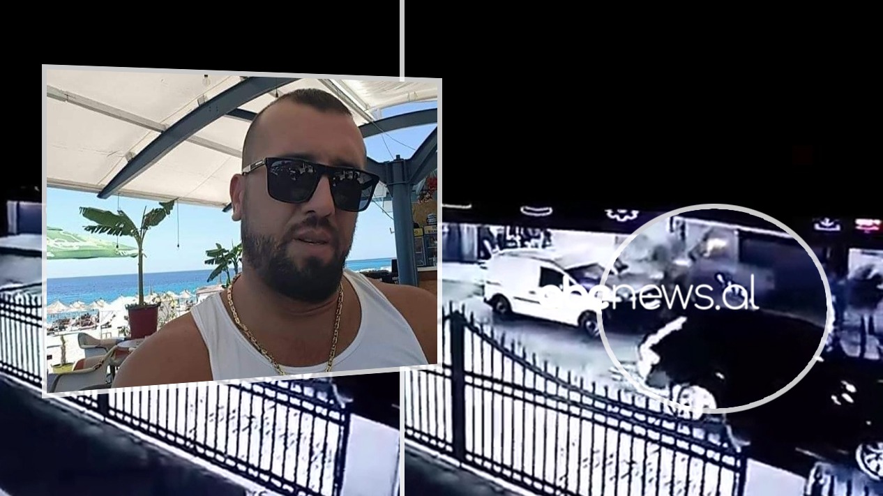 VIDEO-Momenti i ekzekutimit të Troqes në Vlorë, killerat hapën xhamin dhe qëlluan me breshëri