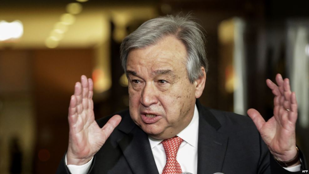 Guterres riemërohet Sekretar i Përgjithshëm i OKB-së