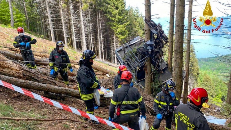 Publikoi pamjet e aksidentit të teleferikut, “lumë” kritikash ndaj Rai-it në Itali