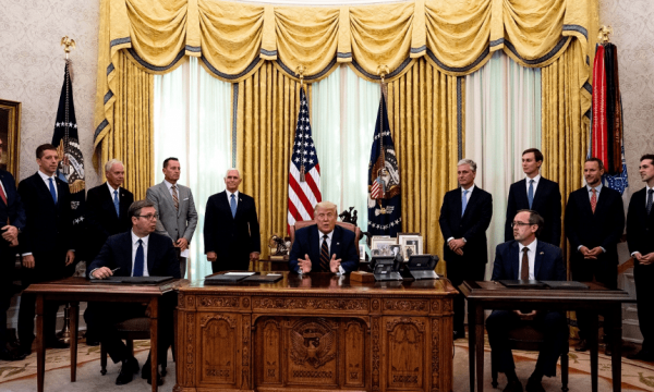 SHBA-ja e prerë për Marrëveshjen e Washingtonit: Kosova dhe Serbia duhet ta zbatojnë