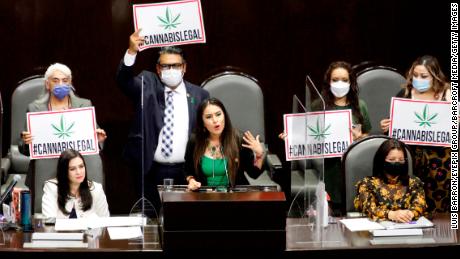 Meksika legalizon përdorimin e marijuanës