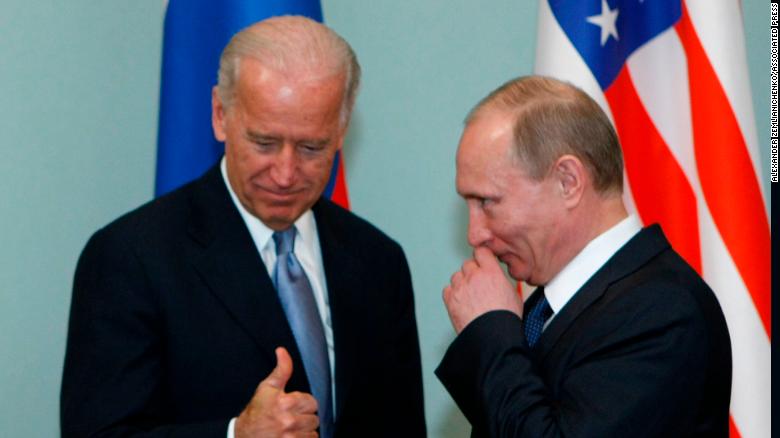 Shansi historik i Biden me Putin