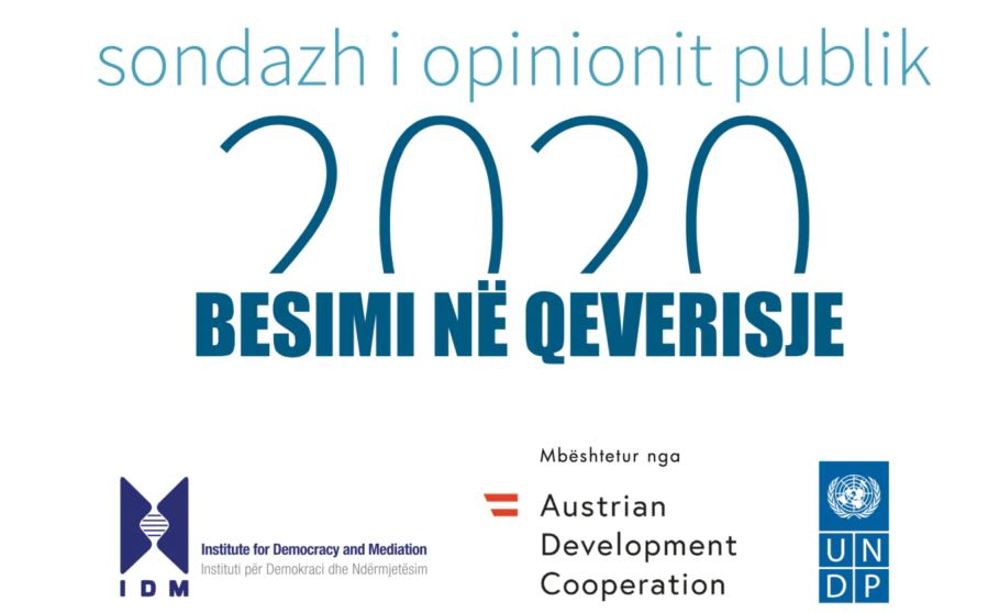 Sondazhi: Besim minimal tek partitë, qeverisja perceptohet si jotransparente dhe e korruptuar