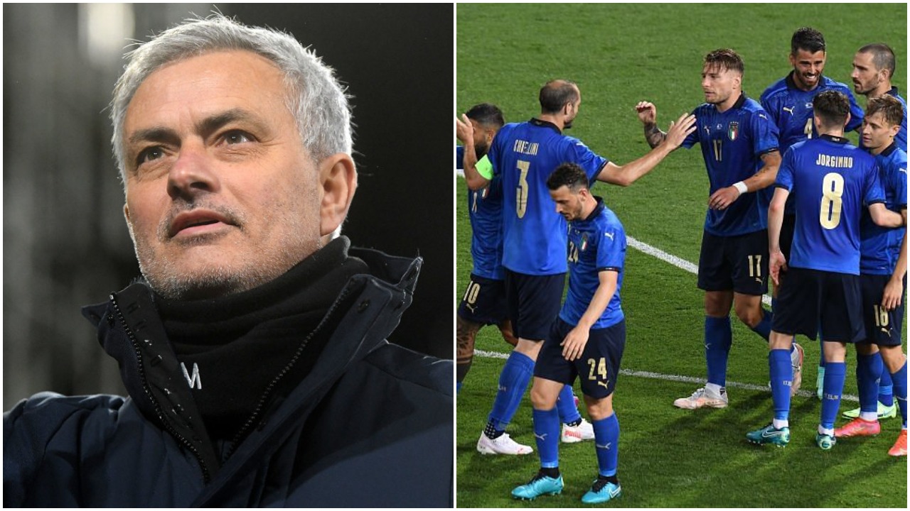 Euro 2020, Mourinho: Itali e fortë dhe e bukur, e shoh mes 4 pretendentëve