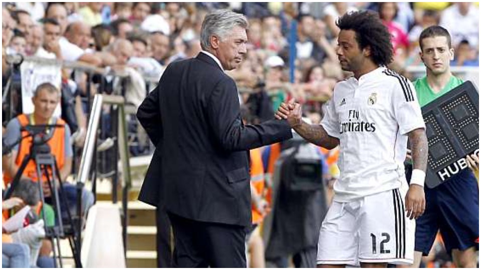 Ka edhe një vit kontratë me Realin, Ancelotti merr vendimin final për Marcelon
