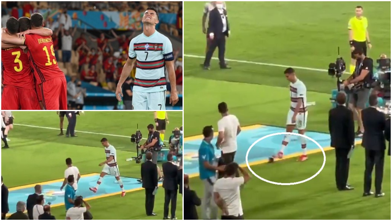 VIDEO/ Humbja e “çmend”, CR7 përsërit veprimin e shëmtuar pas eliminimit