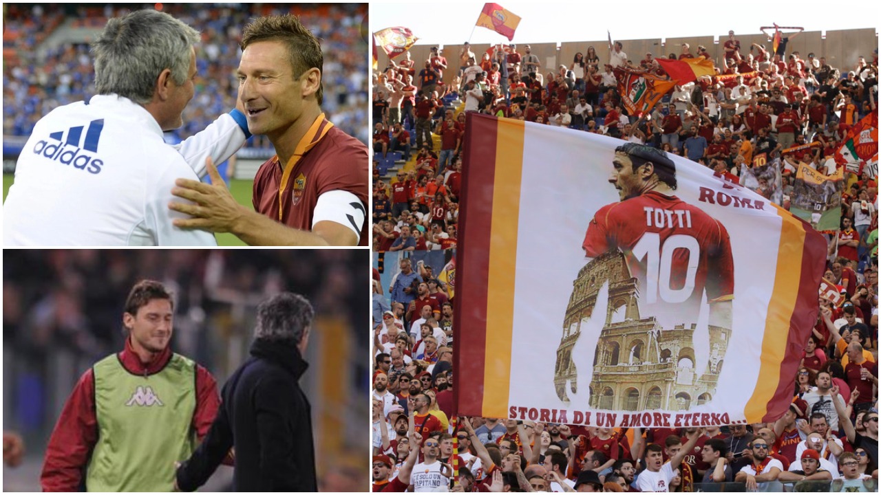 “Më i miri në botë”, Mourinho: Faleminderit Totti, sa keq që erdha me vonesë…