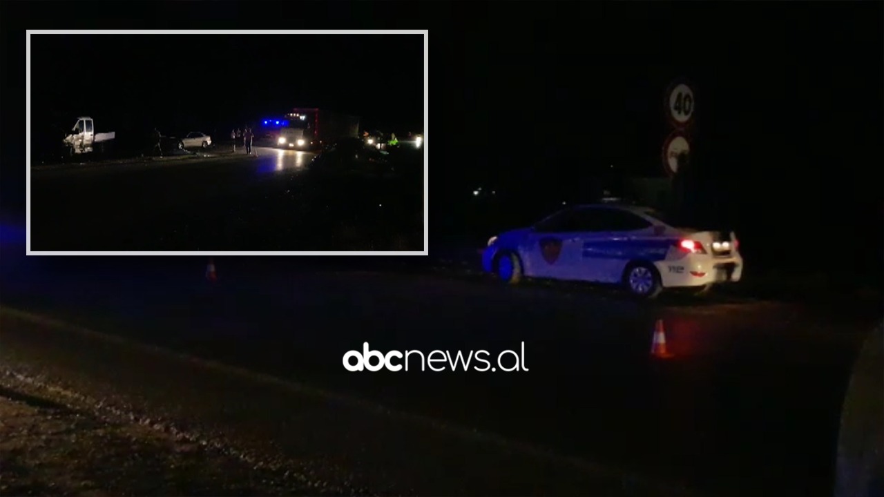 Makinat copë-copë, trupi i pajetë i policit në rrugë, pamjet nga aksidenti në Peqin, 6 të plagosur