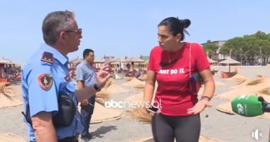 “Jam amerikane, ta sjell këtu ambasadën”: Biznesmenia përplaset me policinë për plazhin në Velipojë