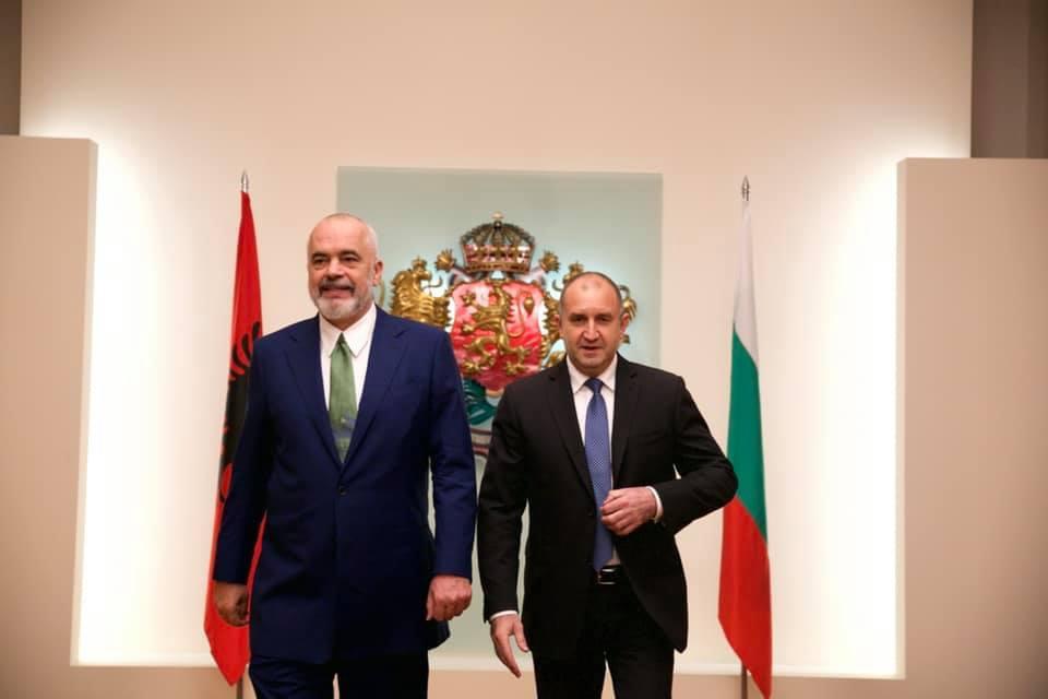 Anëtarësimi në BE, Rama në Sofje takohet me presidentin Radev