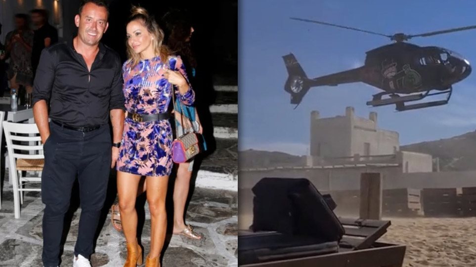 VIDEO/ Kush është biznesmeni grek që u ul me helikopter mbi kokat e pushuesve në ishullin e miliarderëve