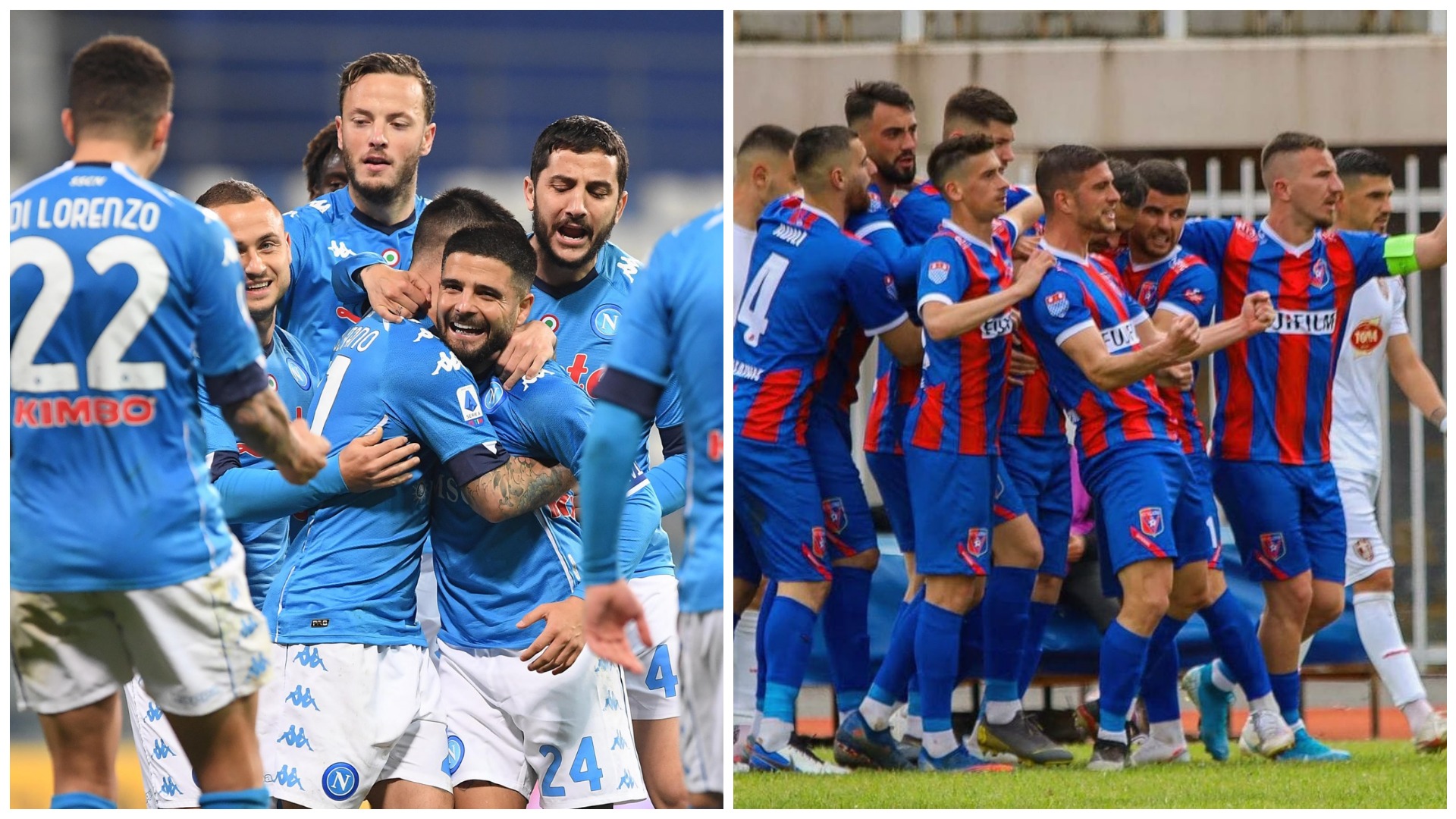 Napoli si Vllaznia, pa sponsor teknik dhe me fanellë të dizenjuar nga Armani