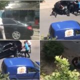 Aksion si në filma te “Varri Bamit”, “Benzi” u ikën nga duart, policët shtrijnë gazetarin: Hape derën