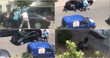 Aksion si në filma te “Varri Bamit”, “Benzi” u ikën nga duart, policët shtrijnë gazetarin: Hape derën