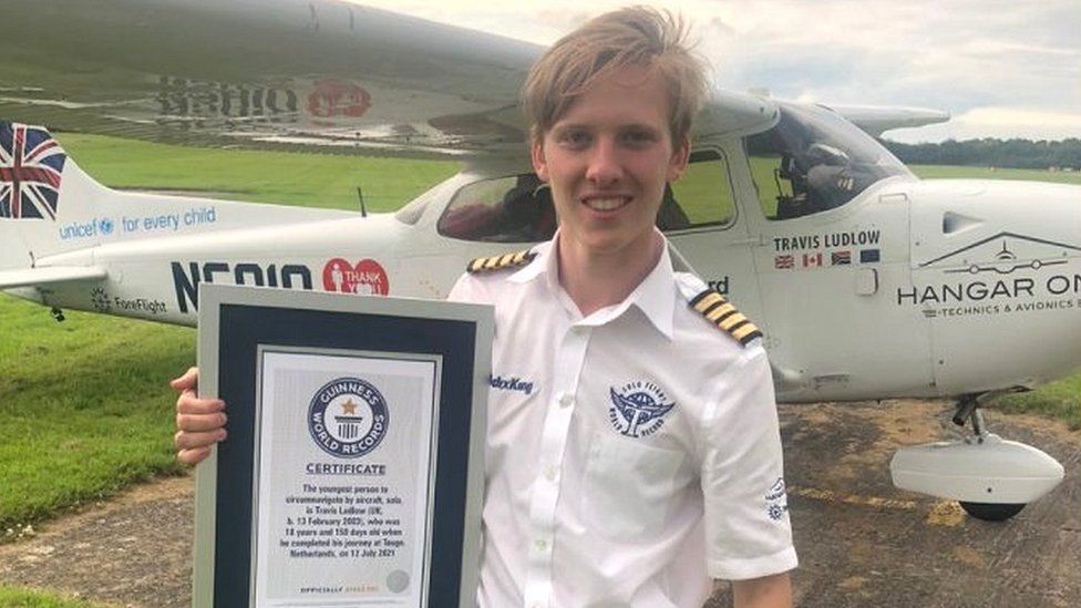 Piloti 18-vjeçar thyen rekordin Guinness
