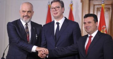 “Mini Shengeni” bën bashkë sërish Ramën, Vuçiç dhe Zaev, nesër mblidhen në Shkup