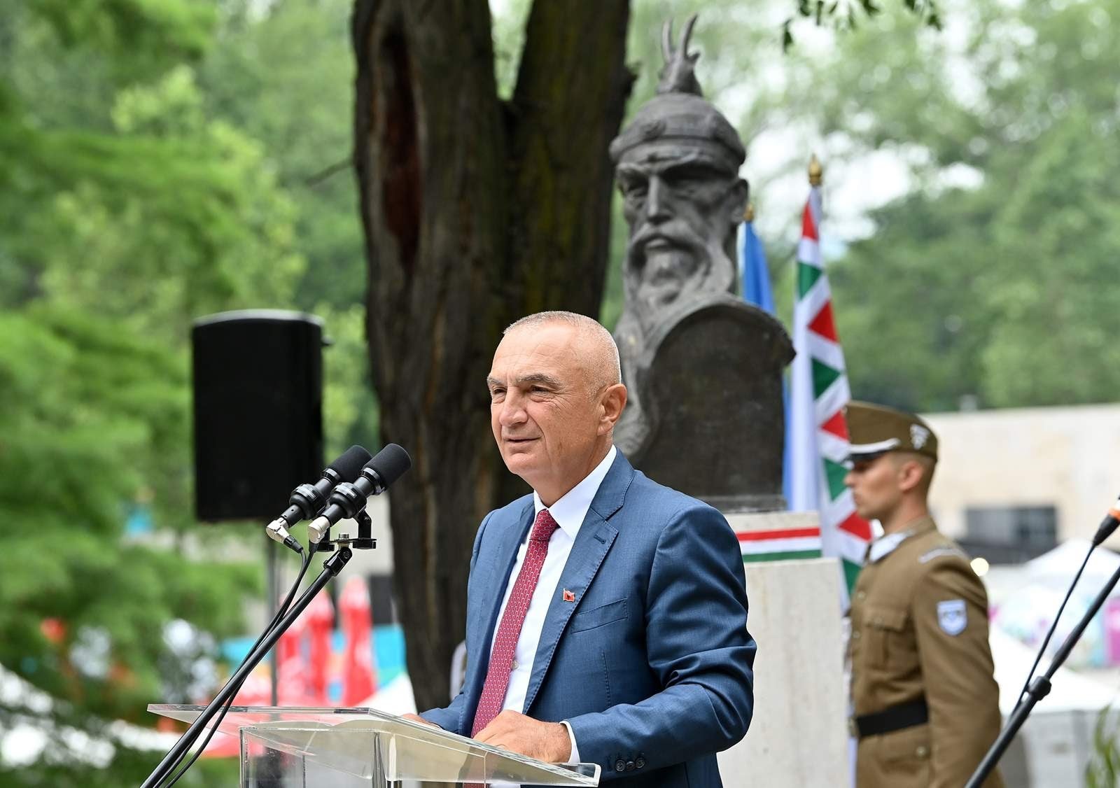 Busti i Skënderbeut në Hungari, Meta: Marrëdhënia mes dy popujve fitoi shkëlqim pas Geraldine-s
