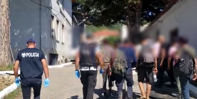 Pranga 5 personave në Elbasan, transportonin emigrantë të paligjshëm