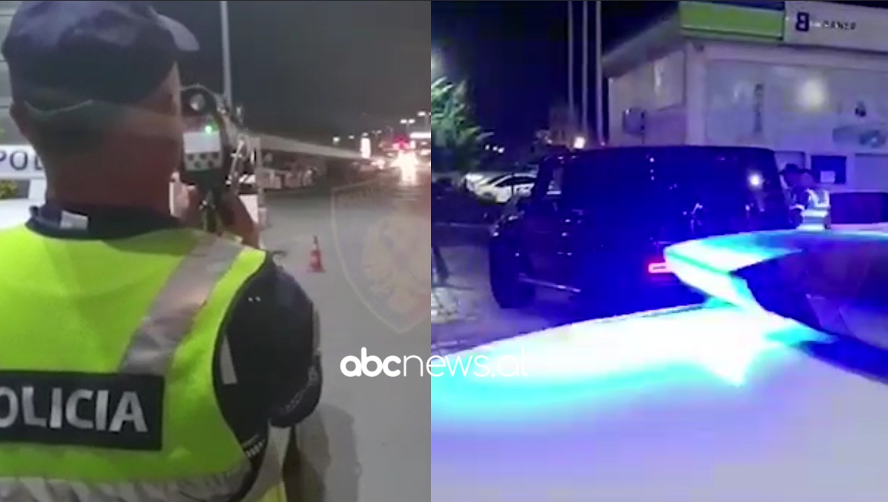 Me “G-Class” dhe “Porsche”, kapet “piloti” me 187 km/h në Bypass-in e Fierit