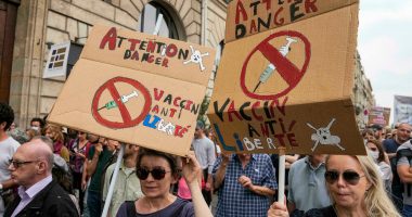 Protesta në Europë kundër certifikatës së gjelbër dhe vaksinimit të detyrueshëm