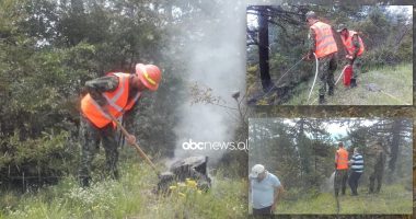 Lokalizohet vatra e zjarrit në Vithkuq të Korçës